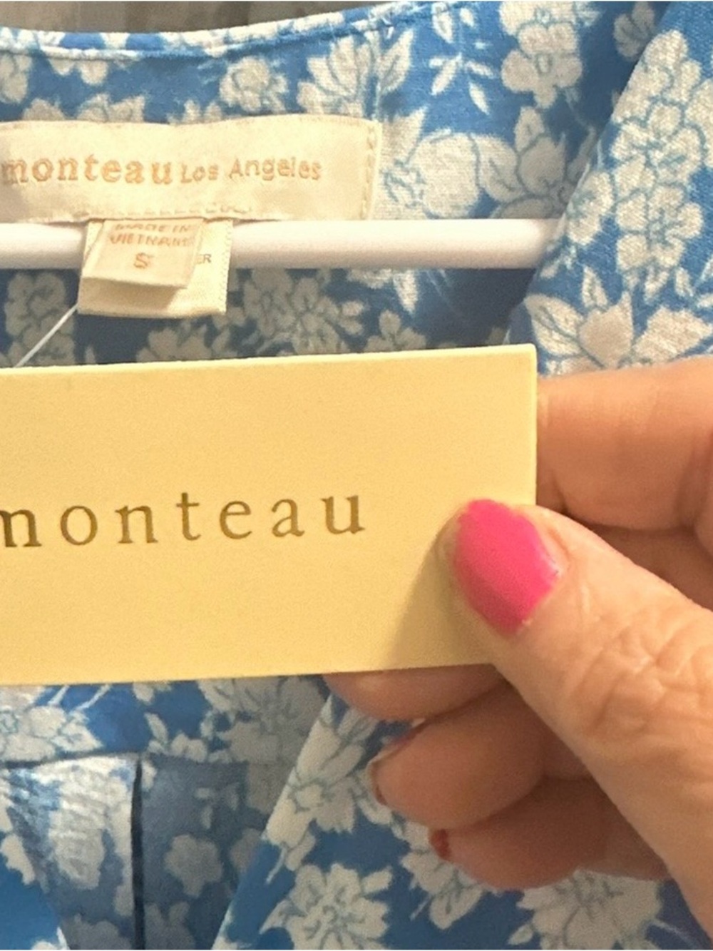 Monteau Blue dress